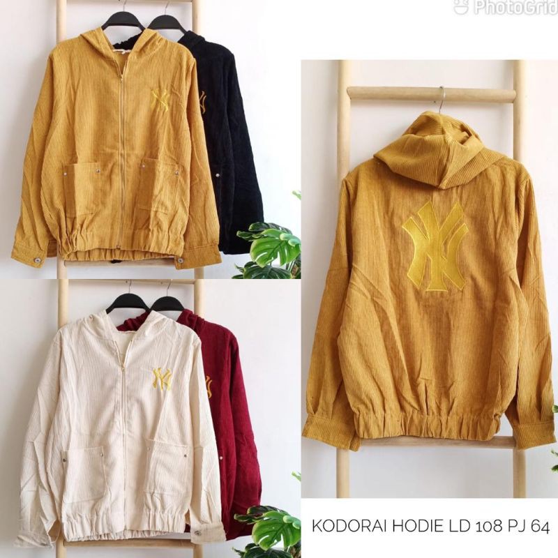 Jaket kodorai hoodie ld 108 cm