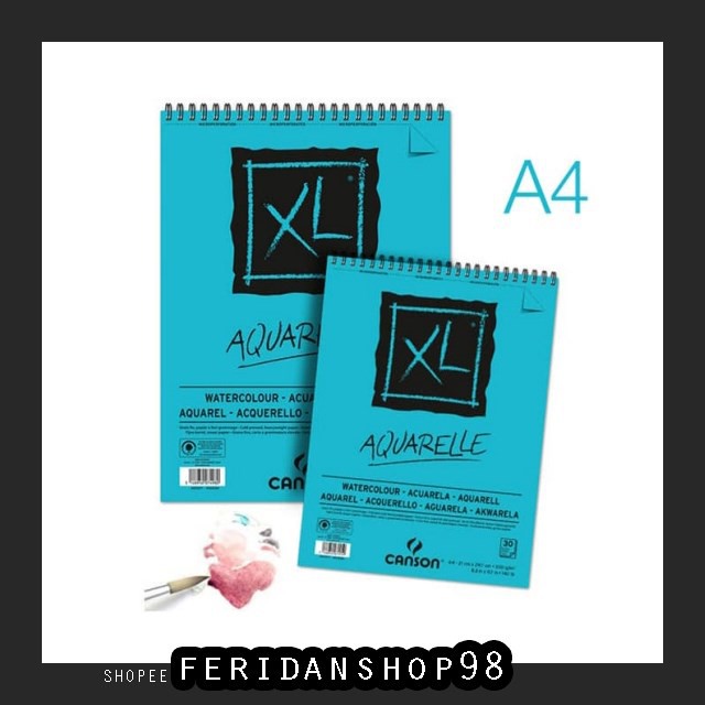 

BT811 CANSON XL AQUARELLE BEST A4 WATERCOLOUR PAD BY FERIDANSHOP98