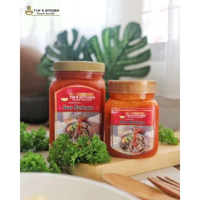 

Bbq/Saus Barbeque /TIN'S KITCHEN/ Bumbu Masak Instan Premium Praktis Enak Sehat Tanpa Pengawet Cita Rasa Resto 220gr