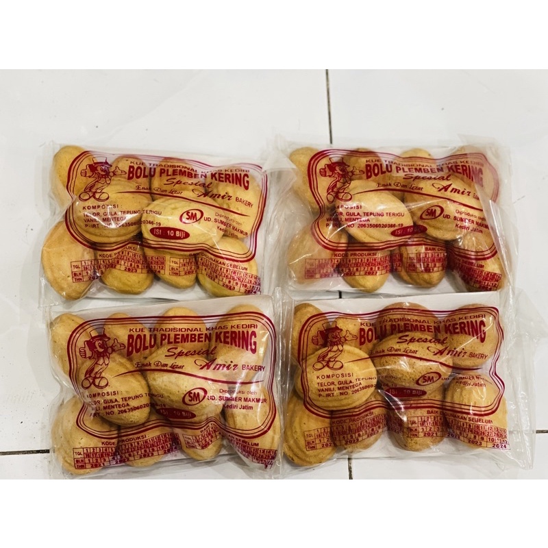 

Bolu plemben kering isi 10pcs