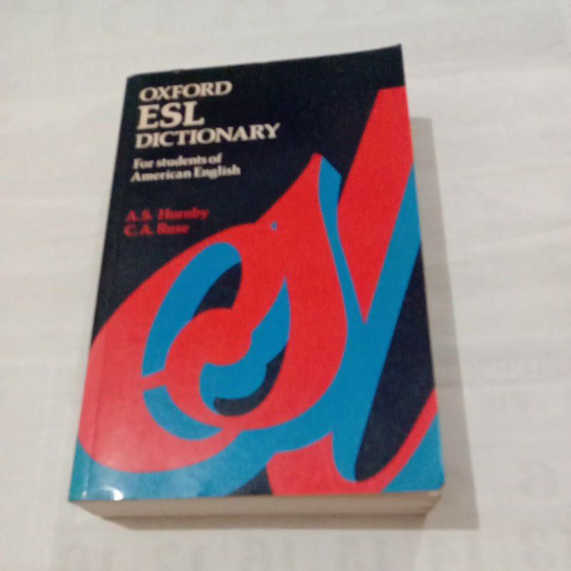 Oxford ESL Dictionary For Students Of American English by A.S.Hornby