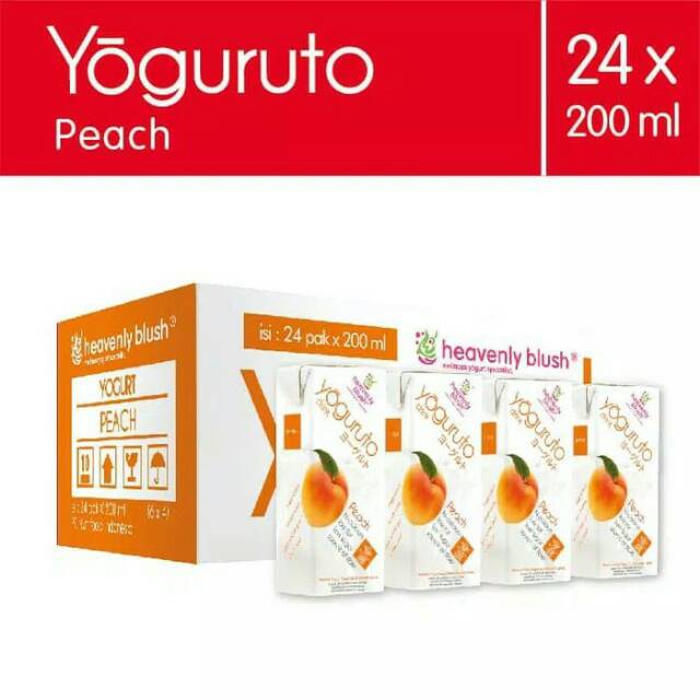 

Heavenly Blush Yoguruto Peach 24 pcs x 200 ml