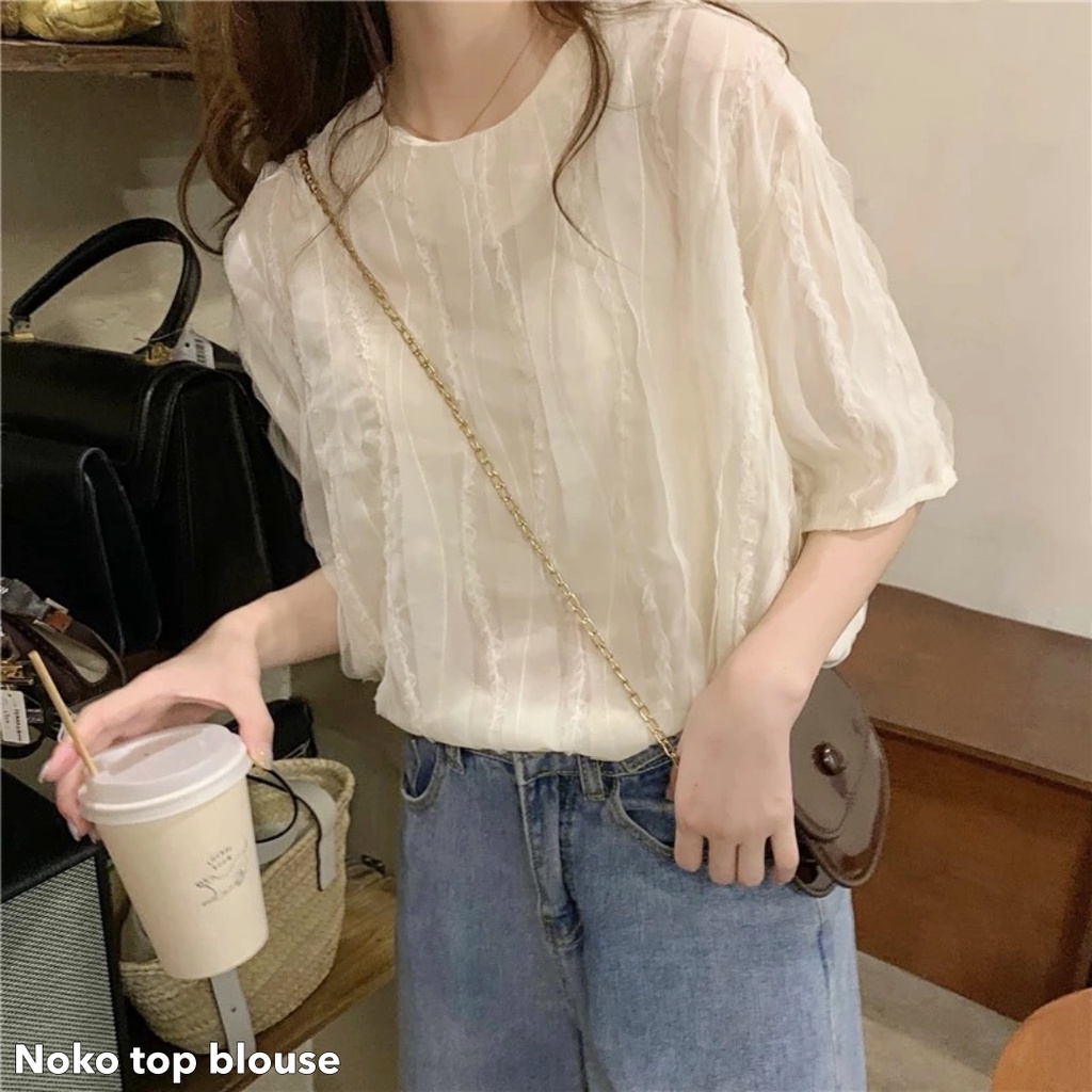 Noko top blouse -Thejanclothes