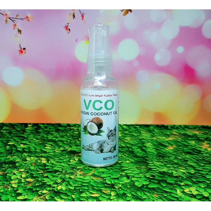 Minyak VCO Obat Jamur, Skabies, Diare, Koreng, Kucing Anjing Kelinci 60 ml