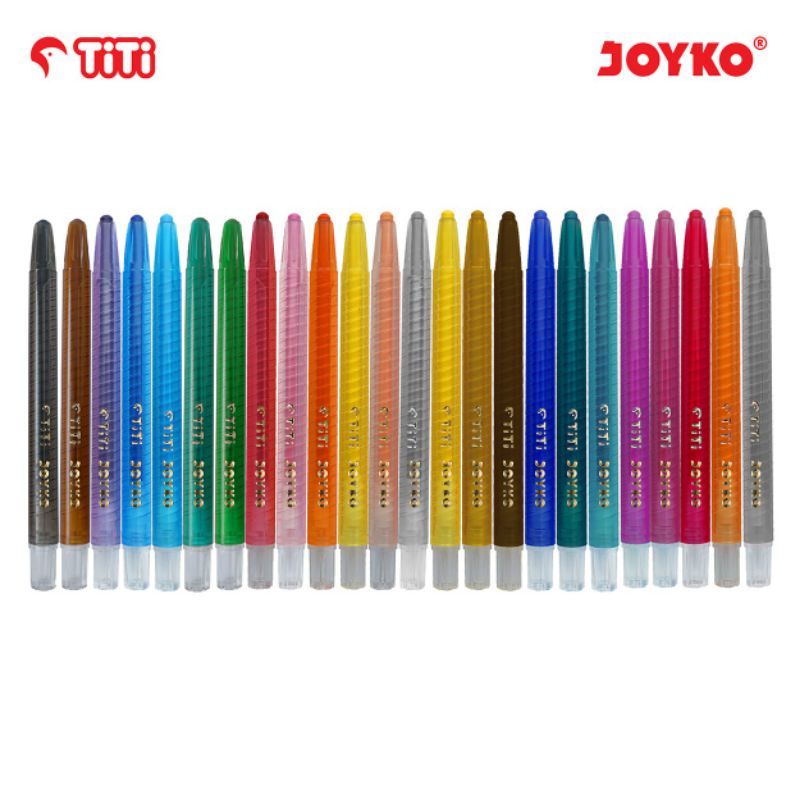 Twist Crayons / Krayon Putar Titi 24 Warna