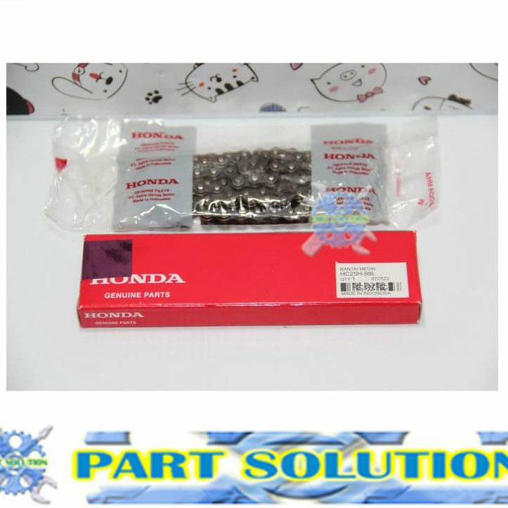 Rantai Keteng Kamprat Api Honda Gl 100 Gl Pro Max CDI HC25H 98L Dijamin Original Mantab