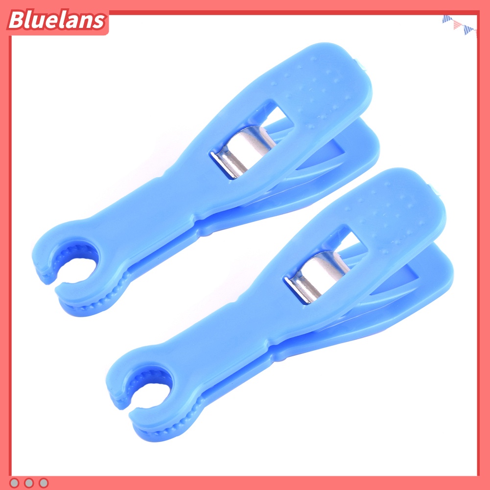 Bluelans 2Pcs Acrylic Opening Pliers Disposable Ear Puncture Tweezers Body Piercing Tool