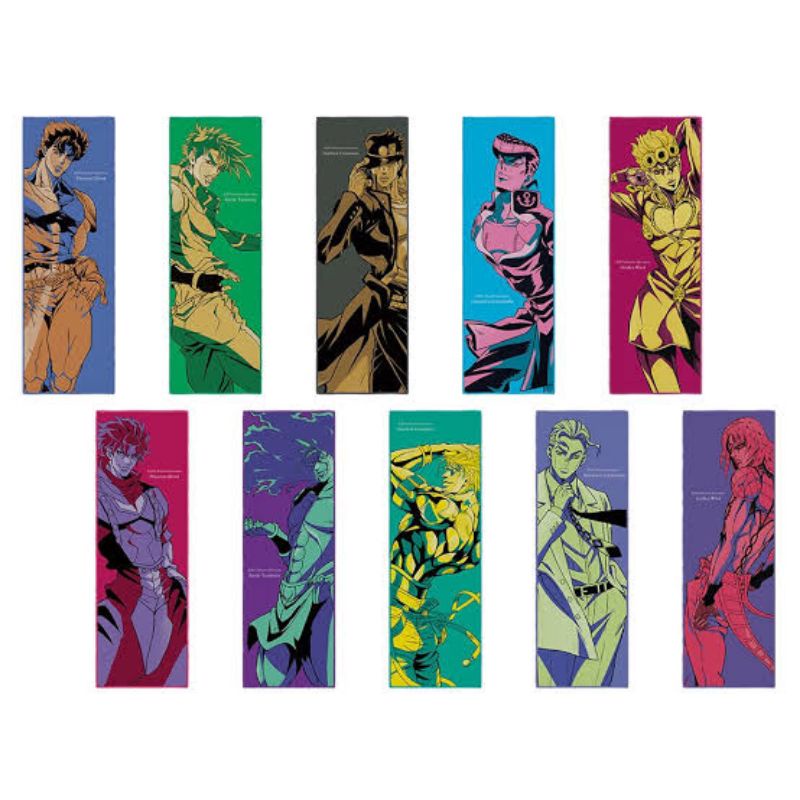 Jojo's Bizarre Adventure Ichiban Kuji Towel Official