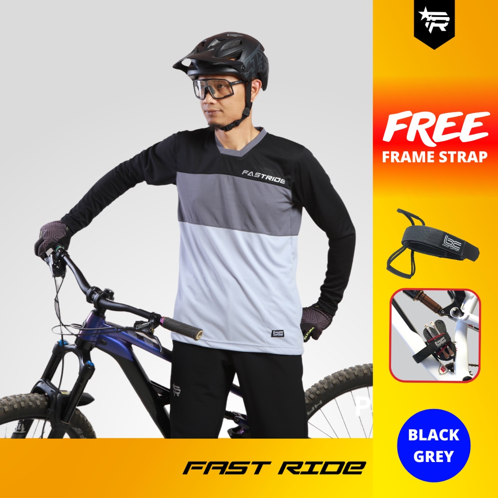 Jersey Sepeda Mtb Roadbike Pria Wanita Baju Gowes Lengan Panjang Murah