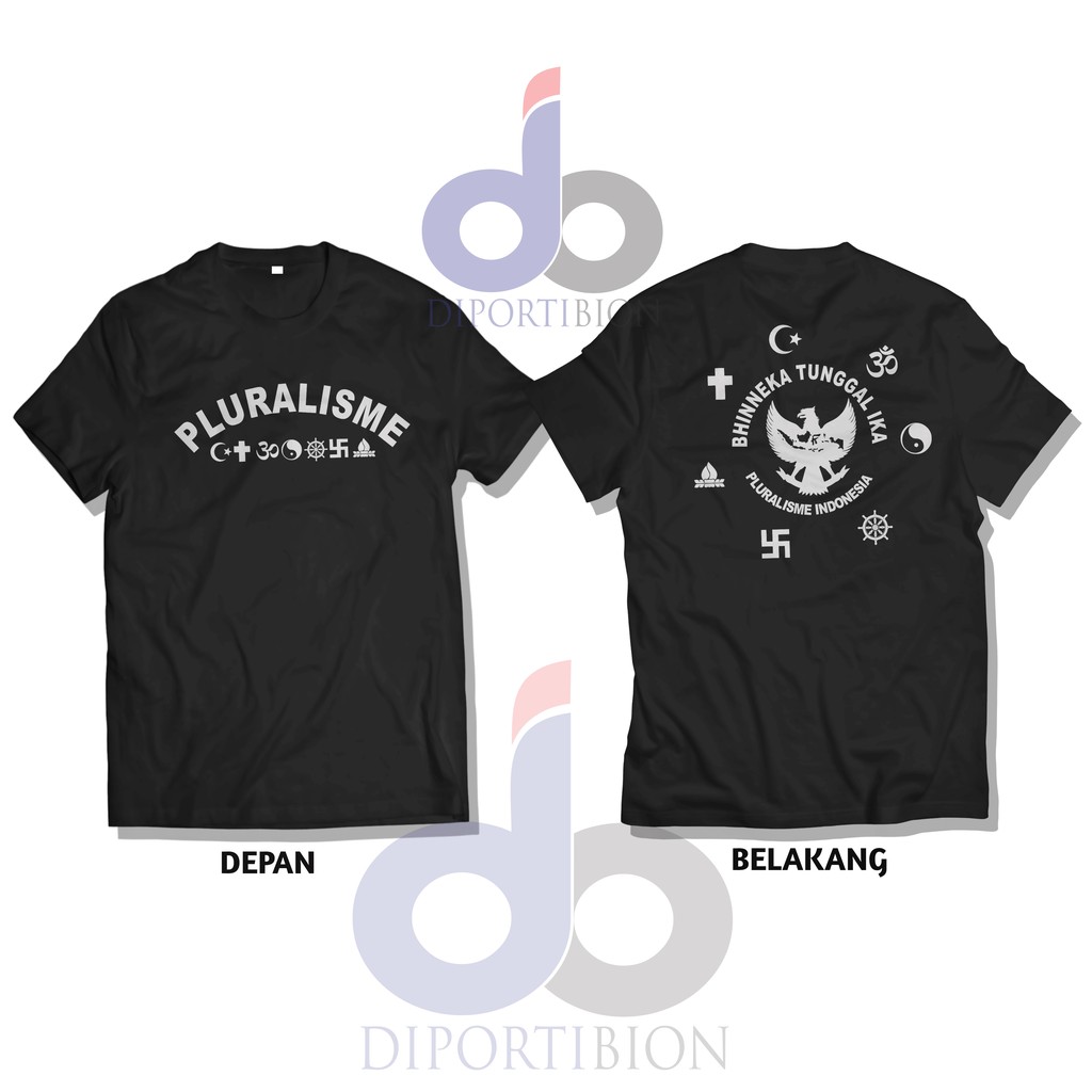 KAOS PLURALISME INDONESIA LENGAN PENDEK