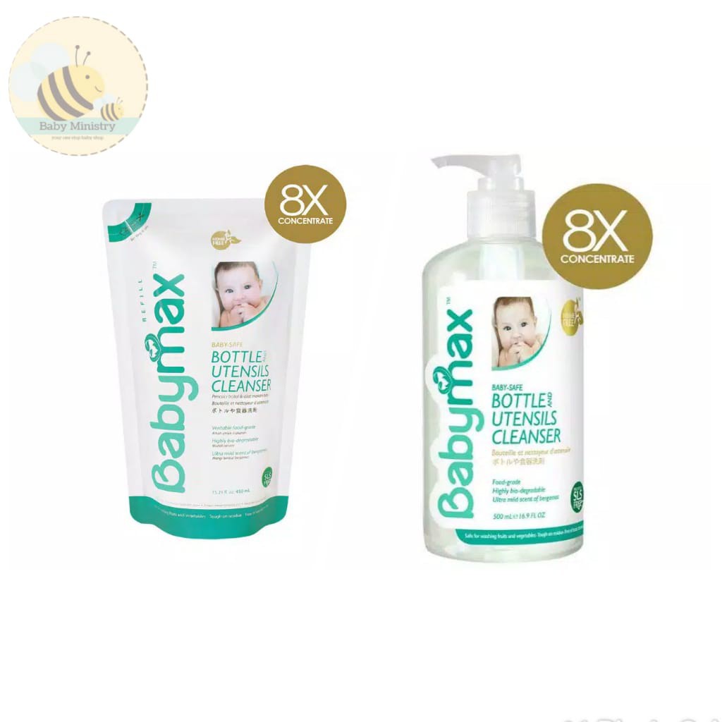 (BEST SELLER!!) Babymax Bottle and Utensils Cleanser / sabun cuci botol / baby max
