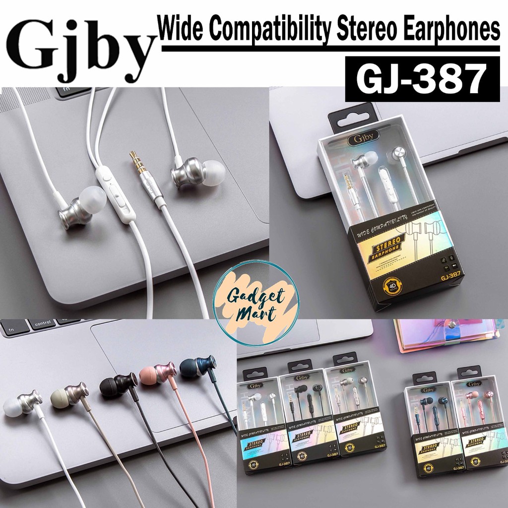 HEADSET HANDSFREE EARPHONE GJBY GJ-387