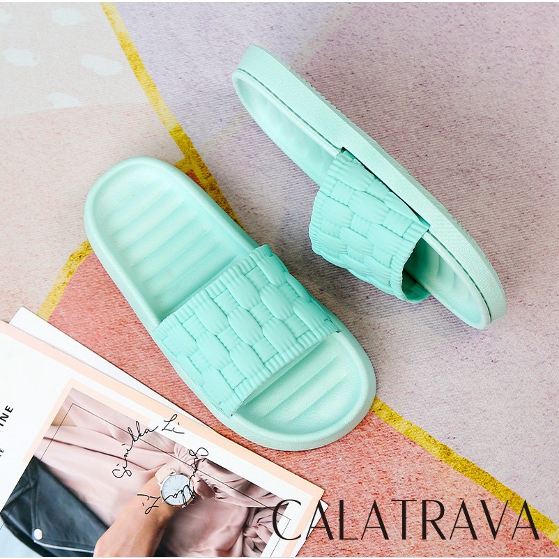 Sandal Jelly Wanita Calatrava / Sendal Selop Karet Wanita l 9901-13