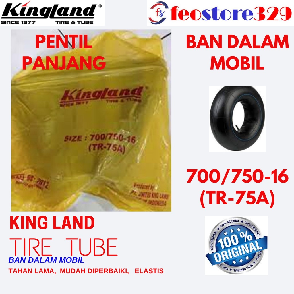 Ban dalam mobil ring 16 KingLand