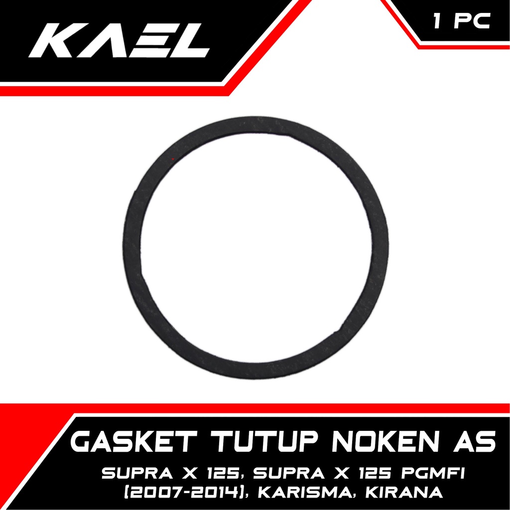 Gasket Tutup Noken As Honda Supra X 125-FI 2007-2014 &amp; Karisma &amp; Kirana Paking-Packing Gigi-Gear-Gir Sentrik Kharisma-X-Jumbo