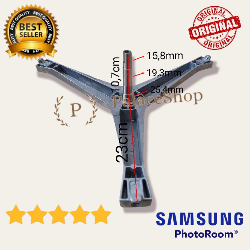 Spider Segitiga Baling Baling Mesin Cuci Samsung Krospis WF-8590NHW