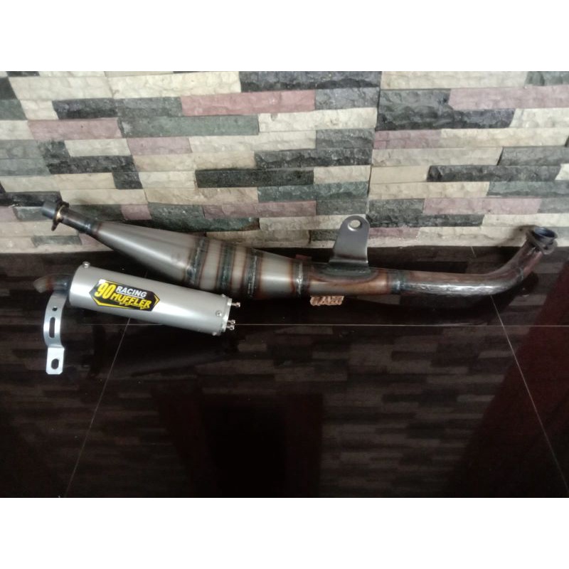 Knalpot  F1zr Racing Samping tenaga atas bawah ngisi