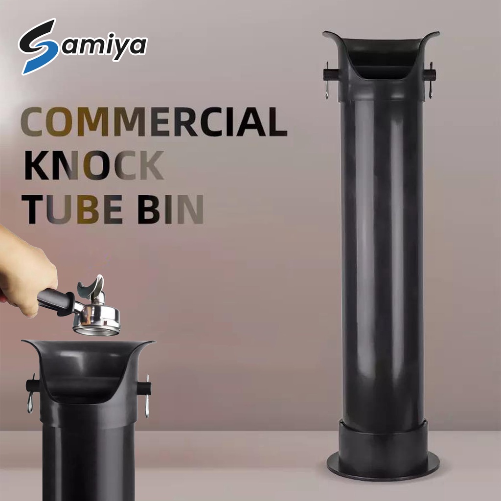 knock box tube bin floor standing / tempat wadah ampas kopi jumbo / knockbox big tall barista