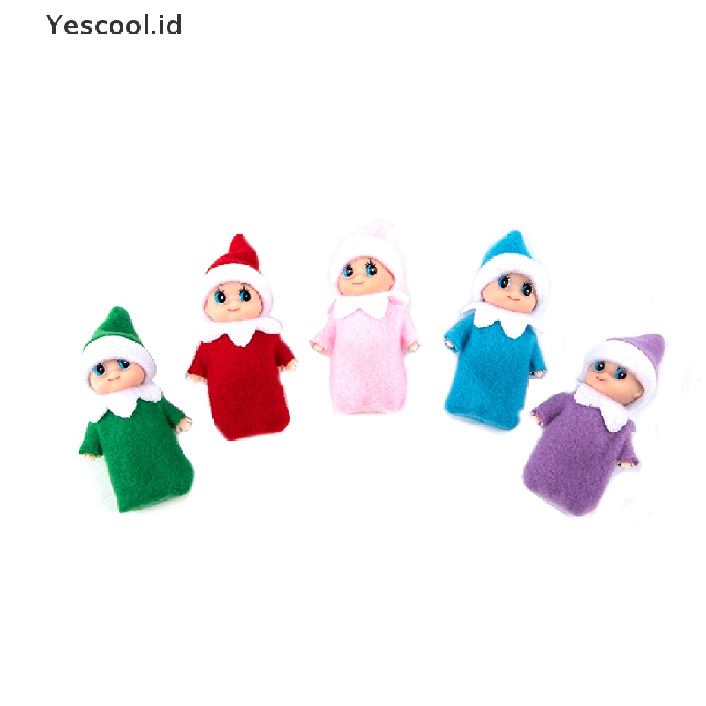 (Yescool) Mainan Boneka Elf Ukuran 8cm Untuk Bayi / Balita