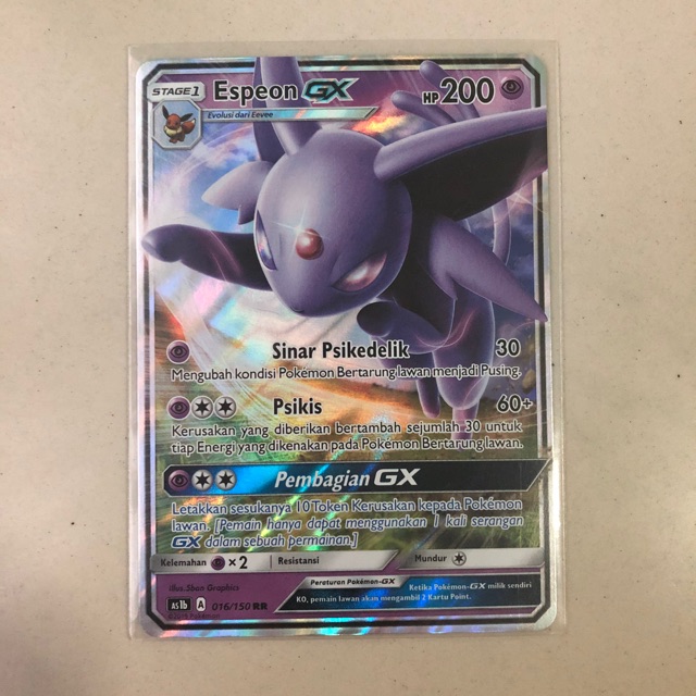 Espeon GX RR - TCG Pokemon Indonesia