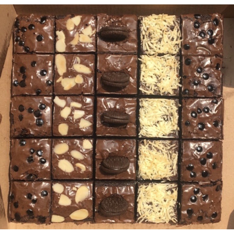 

Fudgy Brownies - 25 Bar