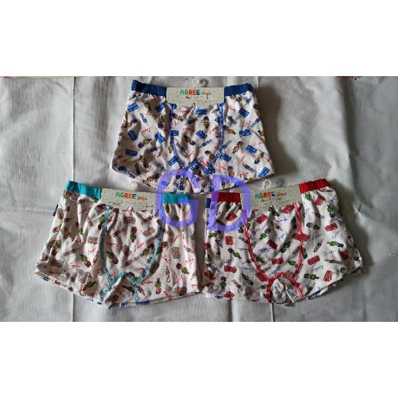 boxer anak agree kids bandit 6166 2pc