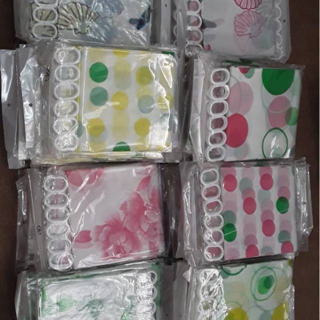 GORDEN PLASTIK GORDEN KAMAR MANDI GORDEN ANTI AIR 180X180