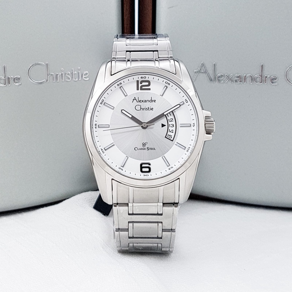 Jamtangan Alexandre christie 8289 MD silver