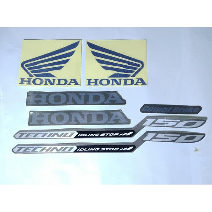 Diskon Striping Lis/Stiker Body/Stiker Motor Honda Vario 150 2016 Coklat Segera Beli