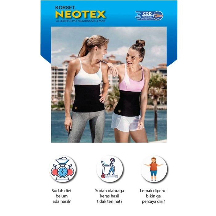 BERKUALITAS BERKUALITAS Korset Kebugaran Neotex BUY 1 GET 1