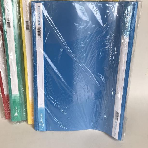 

➾ business file F4 map plastik dengan paper fastener dan pocket ☇