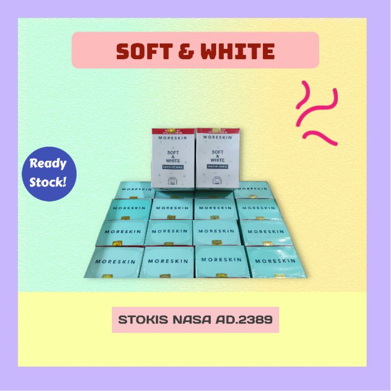 MORESKIN SOFT AND WHITE