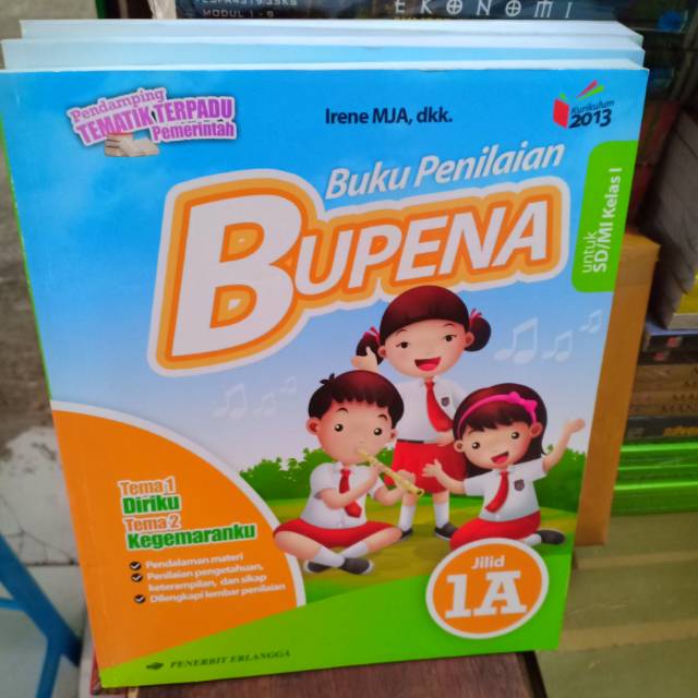 

buku bupena kelas 1a
