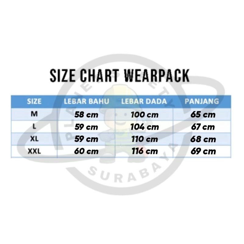 baju celana wearepack stelan katelpak wearpack seragam kerja scotlight nyala bahan berkualitas