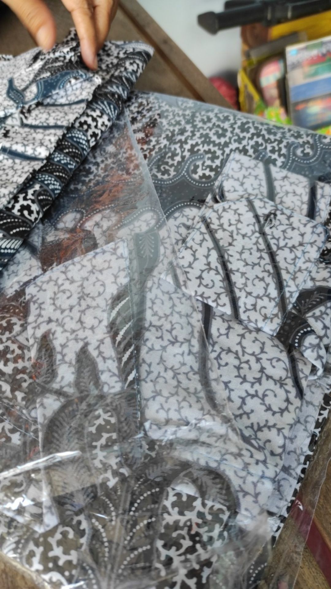 Kemeja Batik Pria Lengan Panjang Size M L Xl Xxl Bswart Batik Hrb026 Kenango Hem Panjang Padi