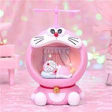 &lt;^ SJA ^&gt; Doraemon Night Lamp/Pajangan Lampu Tidur Doraemon Baling Baling Bambu Doraemon Night Lamp