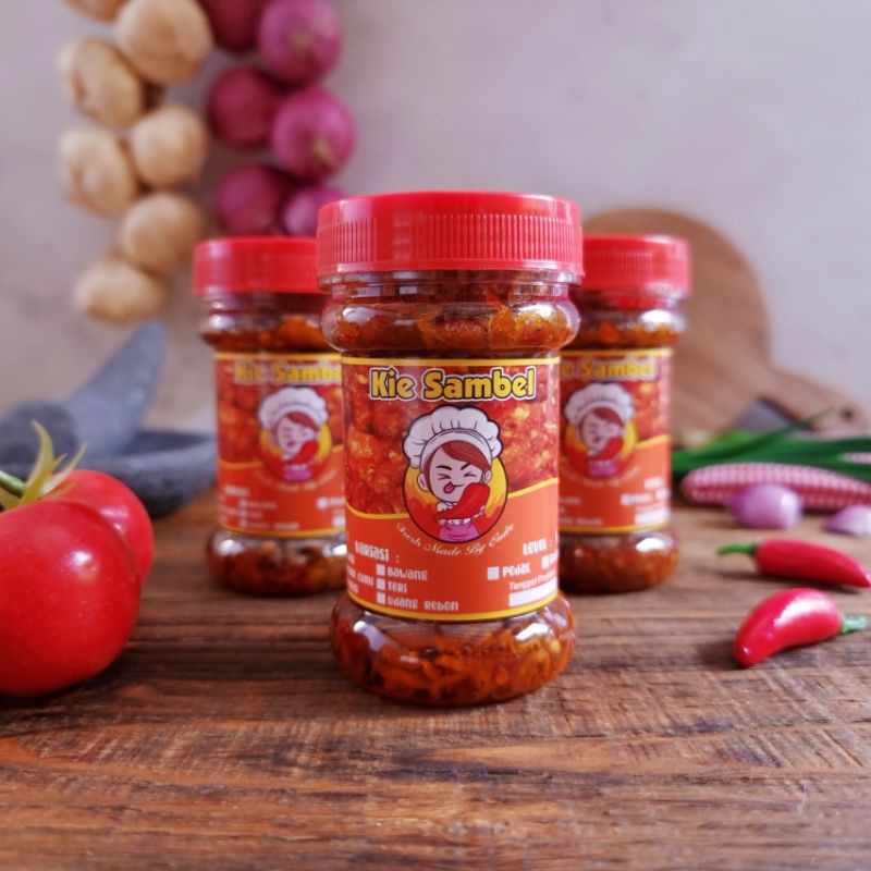 

( PROMO ) PAKET SAMBAL CUMI / SAMBAL REBON / SAMBAL BAWANG FREE 2 SACHET SAMBAL 150 gr