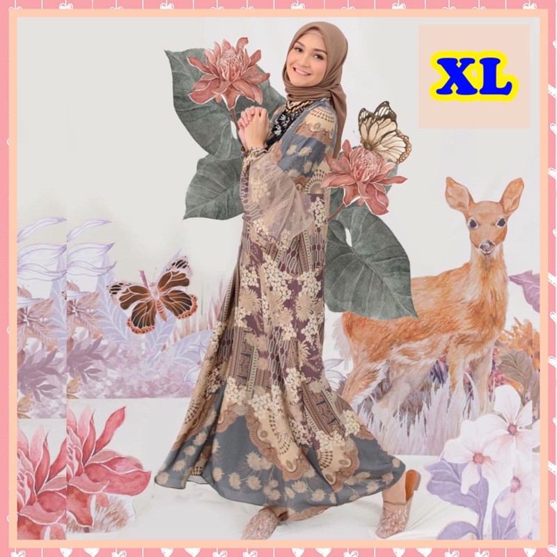 NADA DRESS WEARINGKLAMBY BLUE DE CHAUFFE (XL) | (MELODY, SUNSET, STONE, POWDER, SHADY LADY, L)