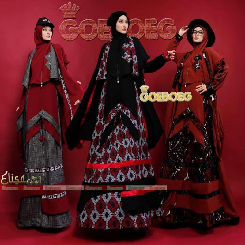 elisa casual syari by goeboeg