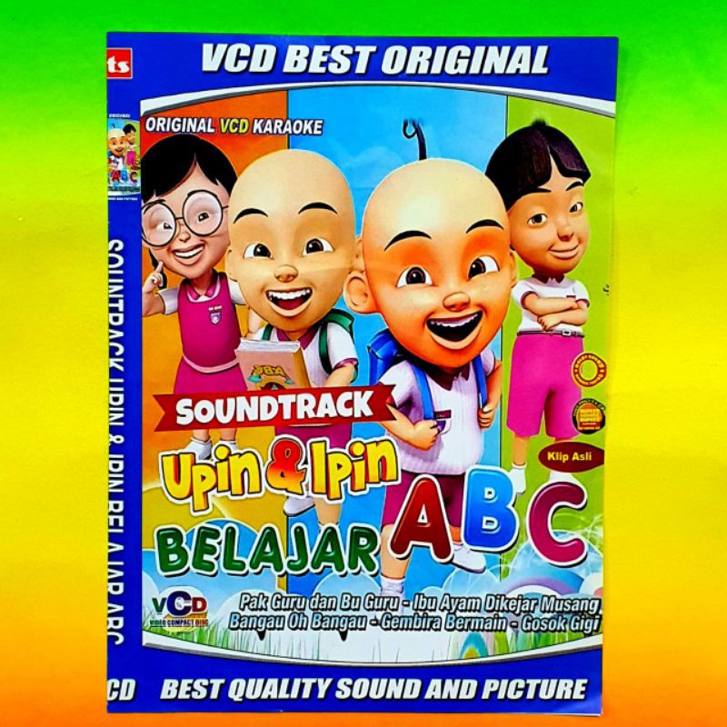 Kaset Lagu Sountrack Upin Dan Ipin Belajar Abc Terlaris Shopee Indonesia