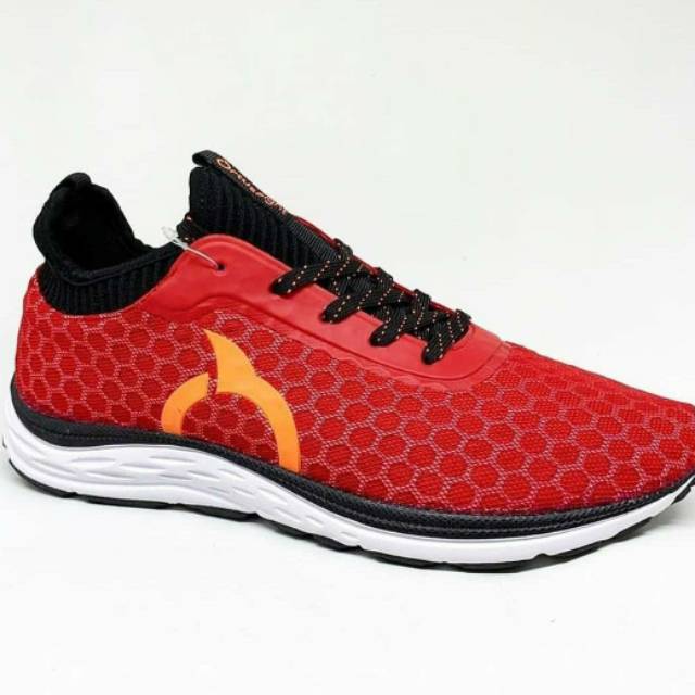 SNEAKER SEPATU  RUNNING  ORTUSEIGHT  POLARIS RED ORIGINAL 