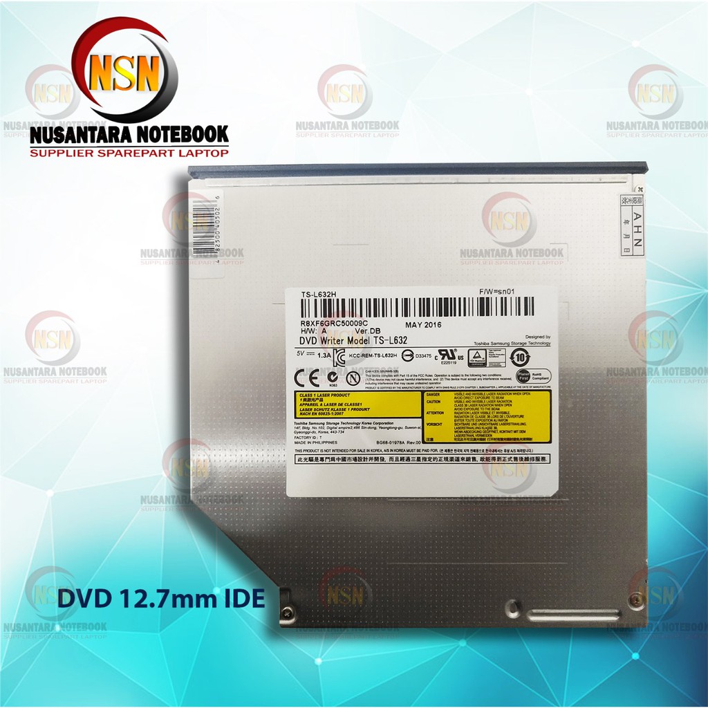 DVD RW IDE UNTUK LAPTOP 12.7MM