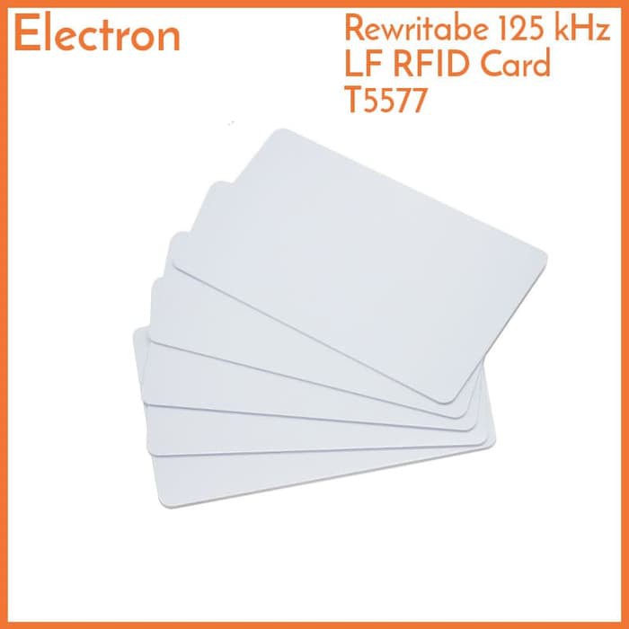 

Termurah T5577 Card RFID 125 kHz Rewritable Writable Duplicate Clone Copy Kartu Terlaris