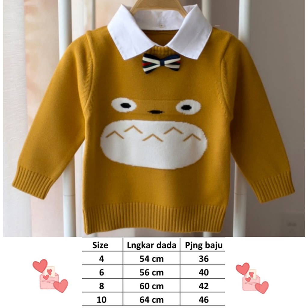 BAJU ANAK RAJUT SWEATER IMPORT MURAH