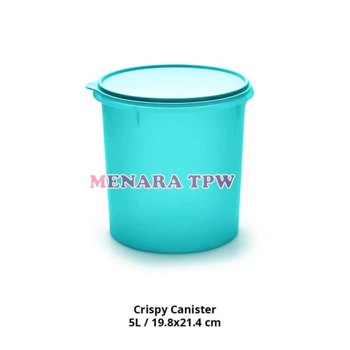 Baru Tupperware Crispy Canister Midi Canister 5L 1pc