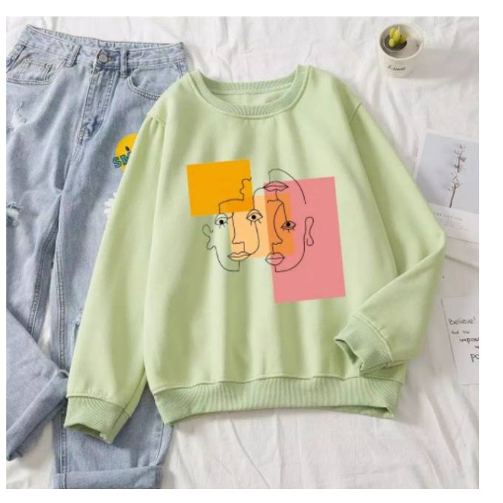 SWEATER WANITA AESTHETIC TEBAL PREMIUM TERBARU,