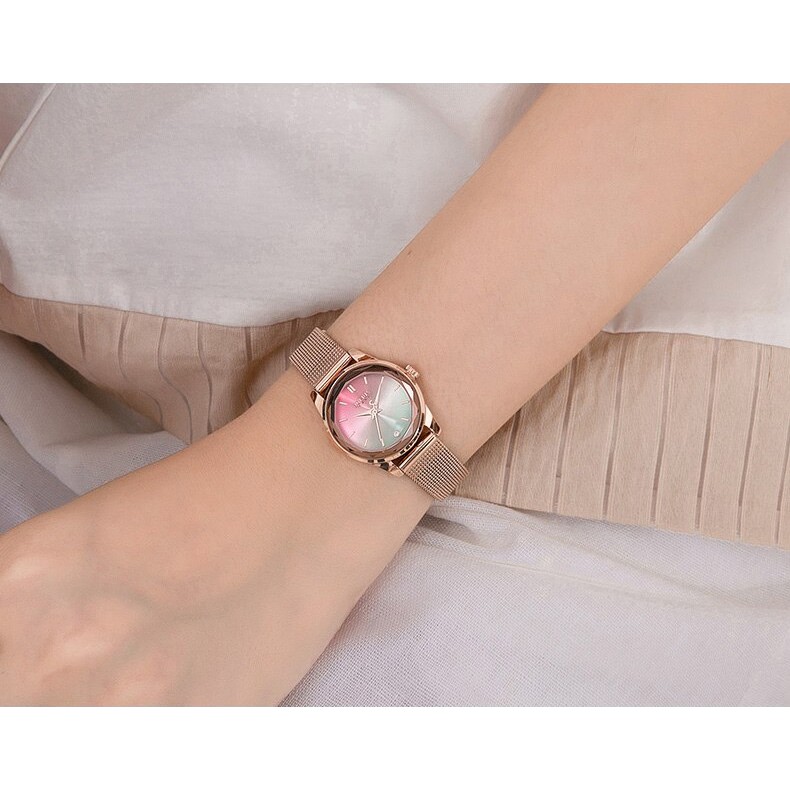 Julius JA-999 / JA999 Jam Tangan Wanita Korea Original Stainless steel Desain Cantik dan Elegan