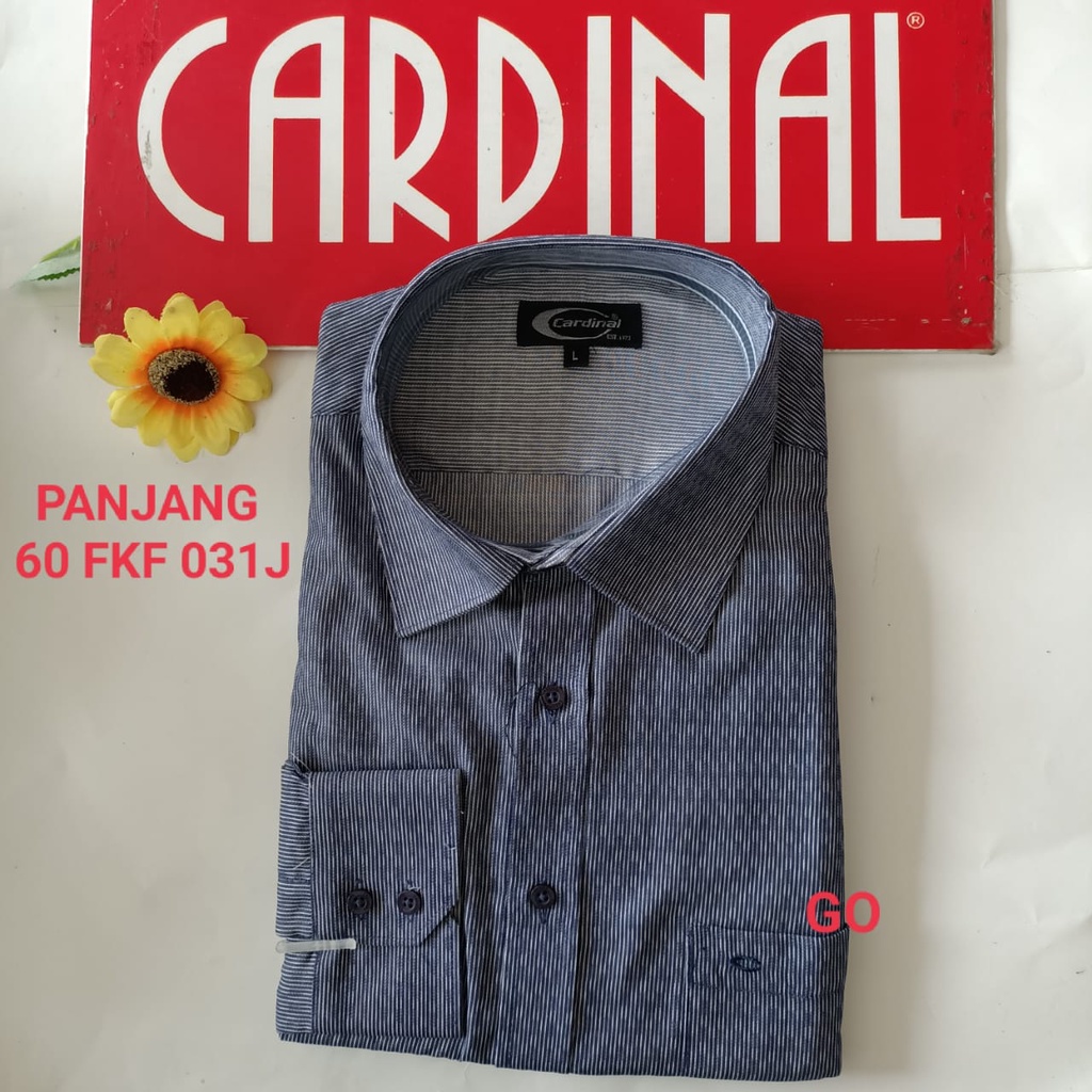 gof M-L F CARDINAL KEMEJA FORMAL PANJANG RegularFit Pakaian Kemeja Kerja Pria Kantor Acara Resmi Pakaian Wisuda Original 1