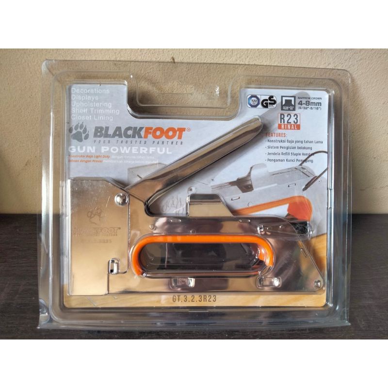 

Blackfoot Staples Tembak R23 Stapler Gun R23 4-8mm / GUN STAPLES ALAT TEMBAK 4mm - 8mm