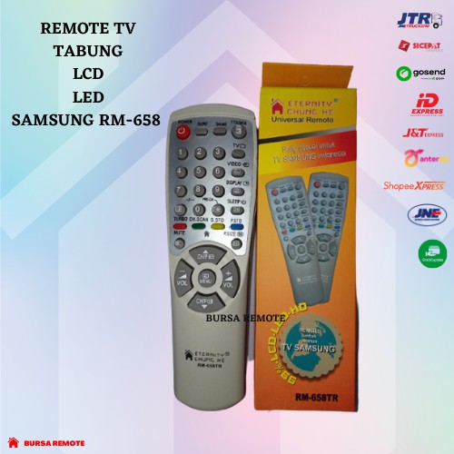 Remot / Remote Multi TV Tabung Samsung Slim Flat tanpa setting Series